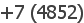 +7 (4852)